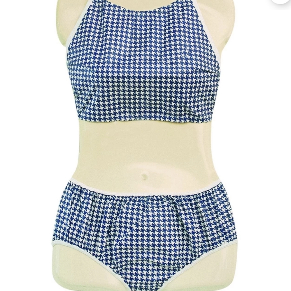 DIPSTERS Tyvek Disposable Bikini Swimwear Swimsuit Deadstock Vintage Retro